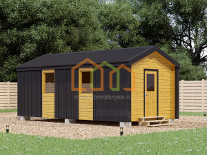 Бытовка в стиле Барнхаус 6х3